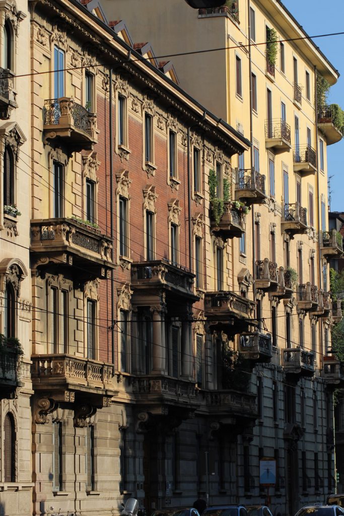 Straße in Mailand